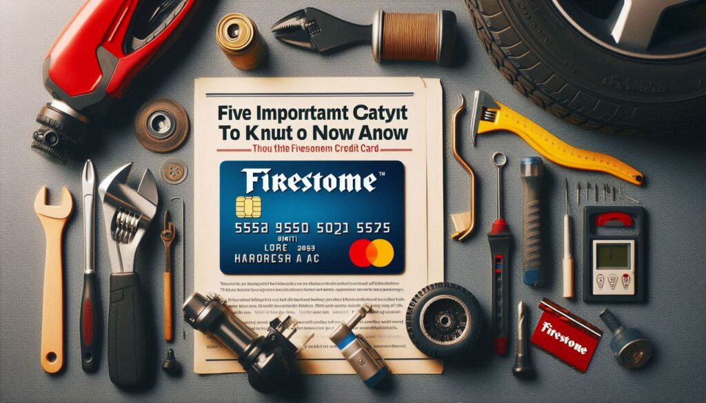 Best 5 Notes Regarding the Firestone Credit Card in 2025