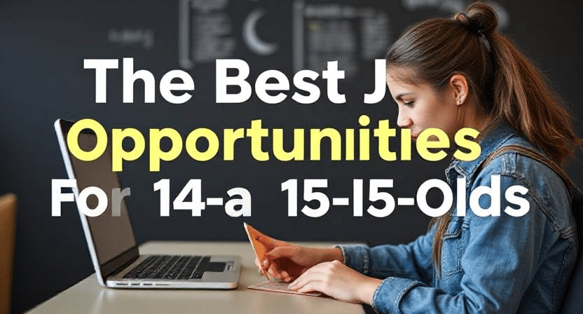 9 of the Best Jobs for 14- and 15-Year-Olds